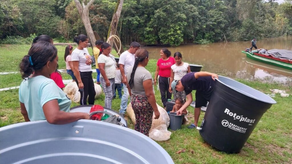 Se benefician 65 mujeres madres cabeza de hogar del Resguardo Indígena Morichal Viejo