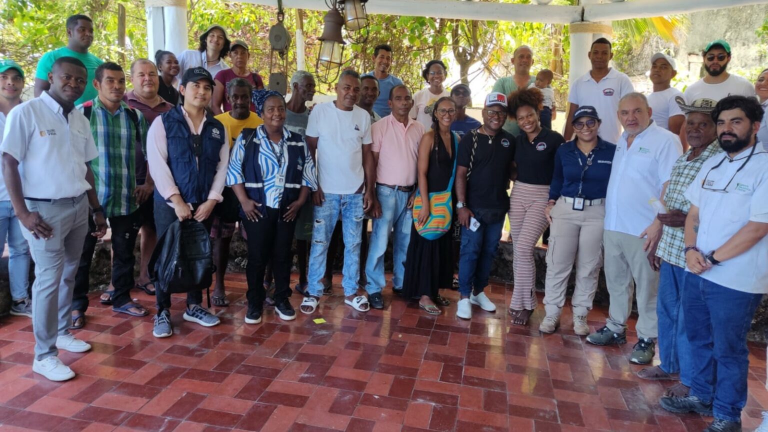 Beneficiarios de los predios recuperados en Islas del Rosario.