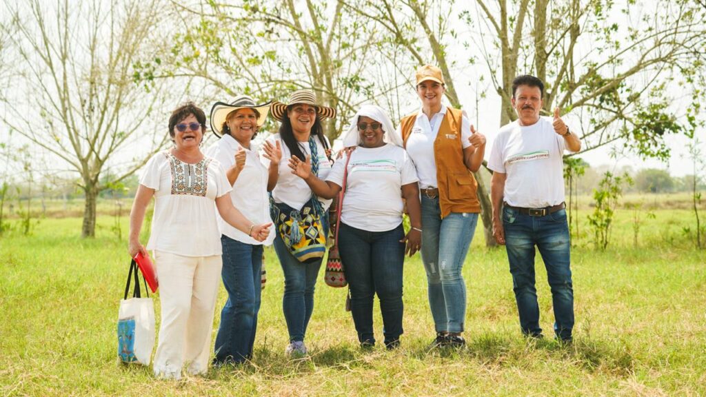 Campesinos en Córdoba.