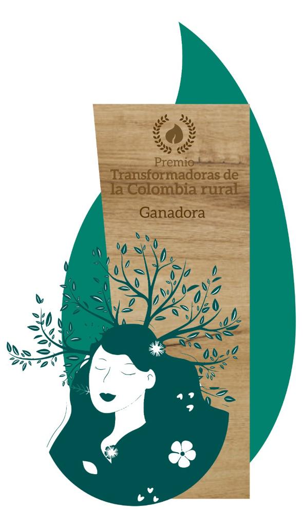 Imagen ilustrativa del premio transformadoras de la colombia rural