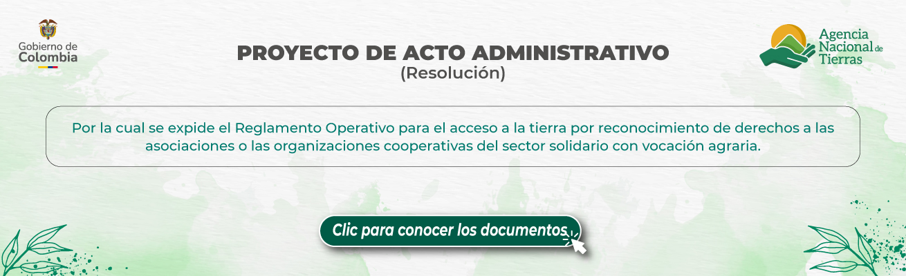 Proyecto de acto administrativo