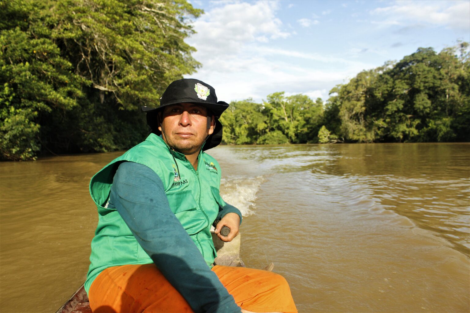 Ezequiel Arévalo, líder ambiental de la Zona de Reserva Campesina Güejar