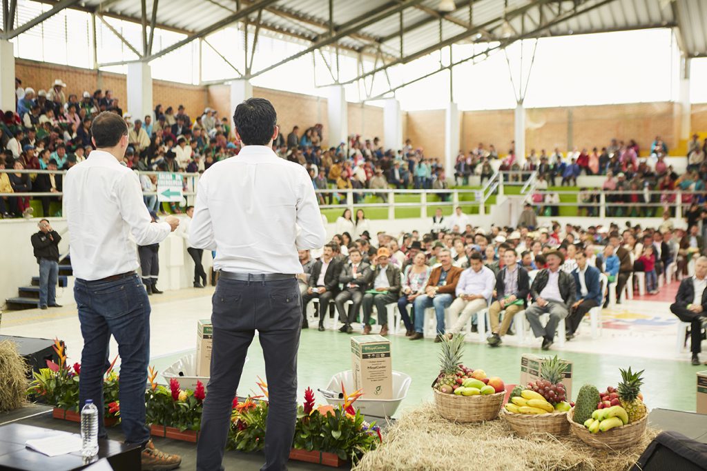 Evento de la Agencia Nacional de Tierras 