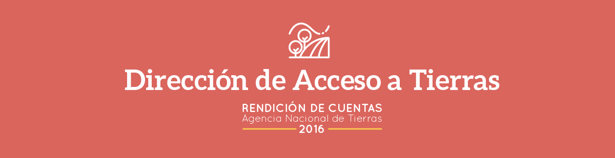 Banner Dirección de Acceso a Tierras