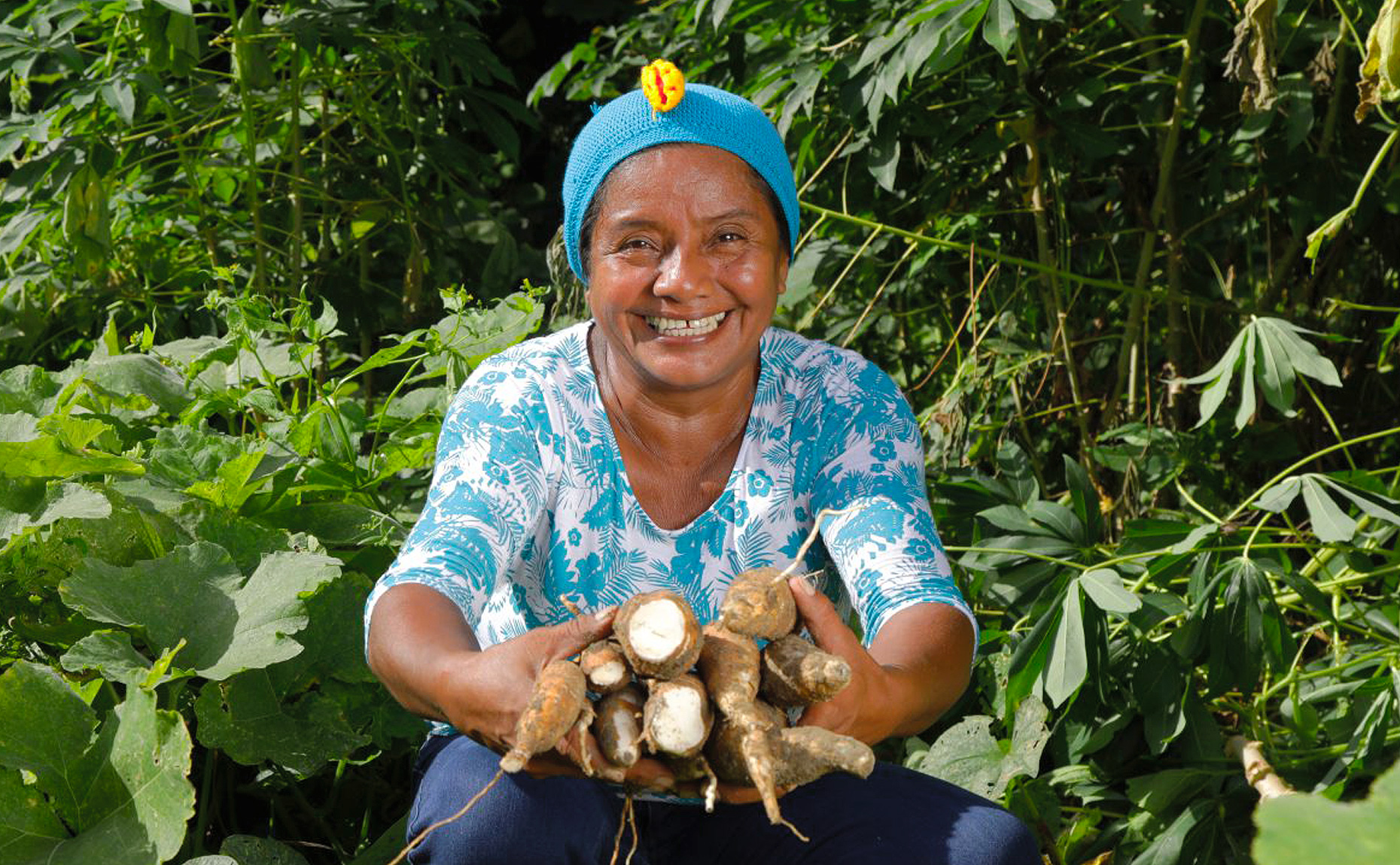 Mujer sonriendo