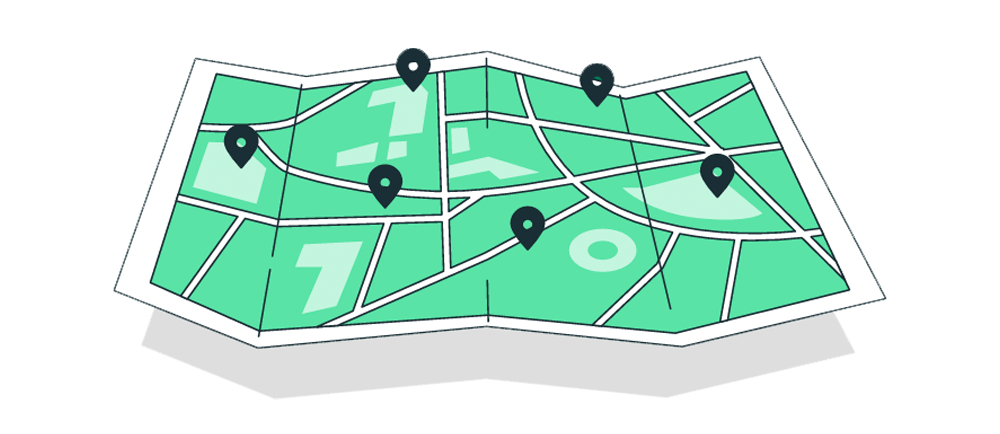 Ilustración mapa