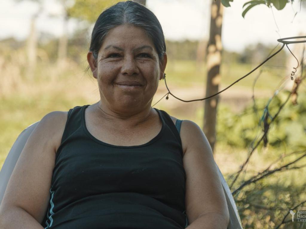 Mujer sonriendo