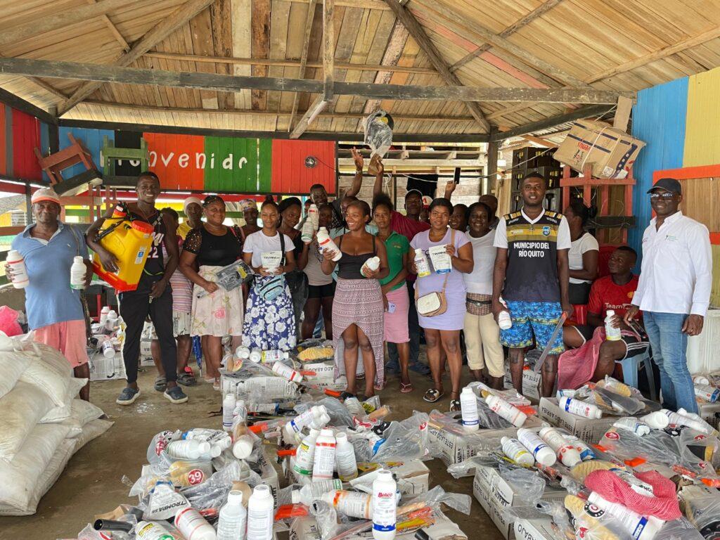 Comunicado afro beneficiada en Soledad.