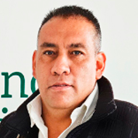 Retrato de Olinto Quilindo Subdirector de Asuntos Étnicos.